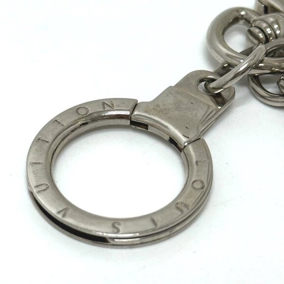 LOUIS VUITTON Porte Cles_Damier - Ebene Key Holder Key Charm Bag Charm - Picture 11 of 13